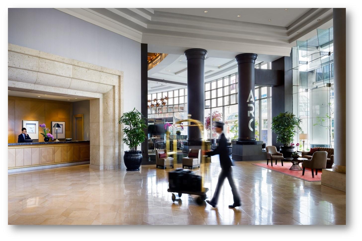 Fairmont Waterfront Hotel Vancouver Ngoại thất bức ảnh Lobby